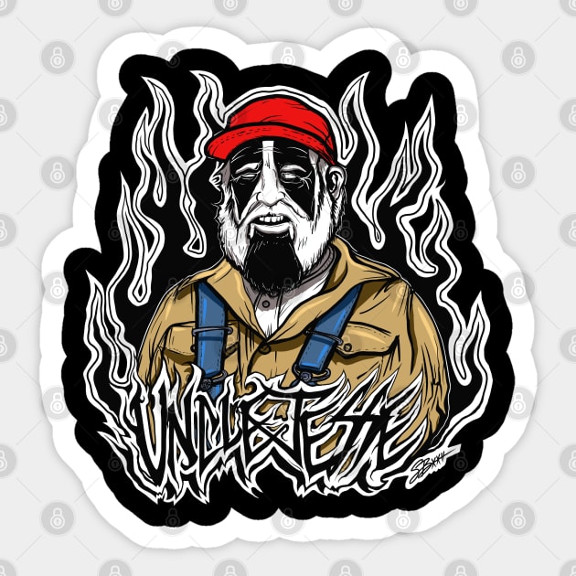 Black Metal Jesse Sticker by SBCUSTOMS 